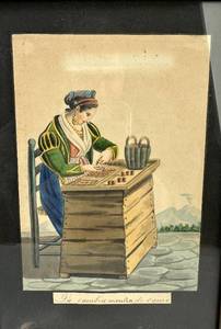 lot 26 image: Woman Counting Money