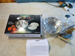 lot 30 image: Granite-Ware Stainless Steel Deluxe Food Mill