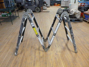 lot 53 image: Underwriters Multi-Purpose Folding Ladder