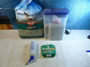 lot 70 image: Rabbit Supplies