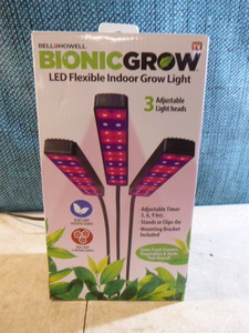 lot 75 image: Bell & Howell Bionic Grow LED Flexible Indoor Grow Light