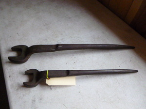 lot 93 image: 2 Spud Wrenches
