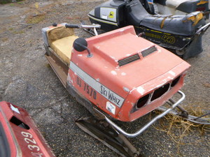 lot 9 image: 1972 Massey Ferguson Ski Whiz 300 Snowmobile