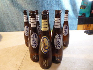 lot 108 image: Coors Light Baseball Bat Bottles