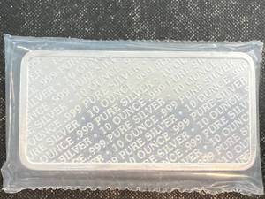 10 TROY OZ .999 FINE SILVER BUFFALO BAR