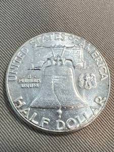 1961 US FRANKLIN HALF DOLLAR
