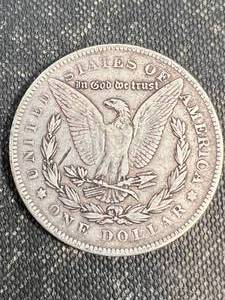 1878 REV. OF 78 US MORGAN SILVER DOLLAR