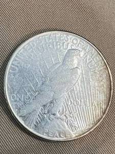 1923-D US SILVER PEACE DOLLAR
