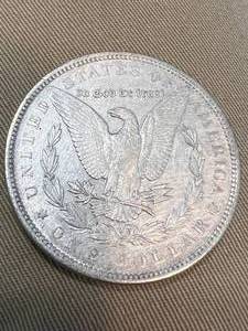 1890 US MORGAN SILVER DOLLAR