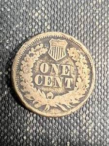 1863 US INDIAN HEAD CENT