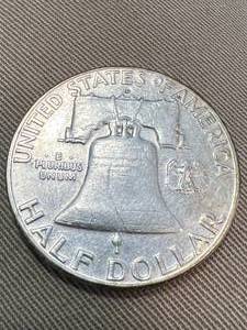 1961-D US FRANKLIN HALF DOLLAR