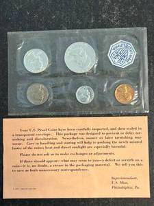 1963 US PROOF SET IN ORIGINAL ENVELOPE
