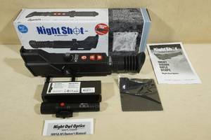 lot 29 image: Night Owl Optics Night Shot Night Vision Rifle Scope