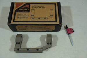 lot 38 image: Aero Precision Ultralight Scope Mount - 1, Standard Relief, FDE