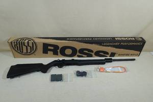 lot 3 image: Unfired Rossi RB17 .17 HMR Bolt Action Rifle - 2 Magazines