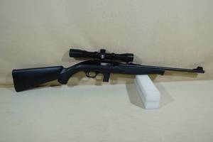 lot 8 image: Mossberg 702 Plinkster .22 LR Semi-Auto Rifle - Bushnell 4x32 Scope