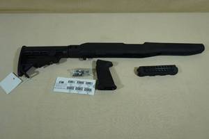 lot 49 image: Tapco Collapsible Polymer SKS Rifle Stock with Accessories