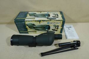 lot 57 image: Barska 20-60 x 60mm Spotting Scope