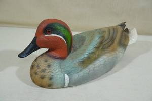 lot 87 image: Resin Duck Decoy