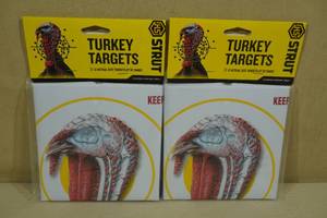 lot 123 image: 212-Packs Strut Turkey Targets
