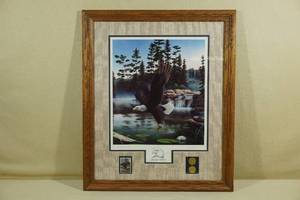 lot 128 image: Leo Stans Print Boundry Waters