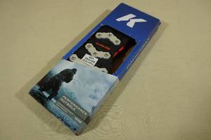 lot 147 image: Korkers Interchangeable Sole -Triple Threat Aluminum BAR, Size 11