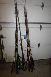 lot 158 image: Assorted Fishing Poles - St Croix, Berkley, Shimano