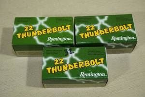 lot 182 image: 132 Remington Thunderbolt .22 LR 40 Gr RN Ammo
