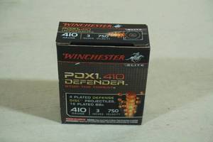 lot 191 image: 10 Winchester PDX1 Defender .410 Gauge 3 Shotshells