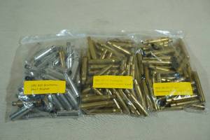 lot 215 image: 100 Empty 30-06 Sprg Remington Casings with 35 300 Win Short Mag
