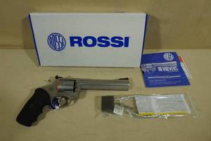 lot 14 image: NEW Rossi RM66 .357.38 Special 6 Shot Stainless Steel Revolver - 6 Barrel
