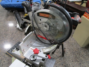 lot 8 image: Craftsman Miter Saw & Stand