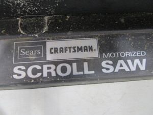 lot 13 image: Craftsman Scroll Saw
