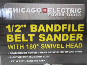 lot 18 image: 12 Belt Sander