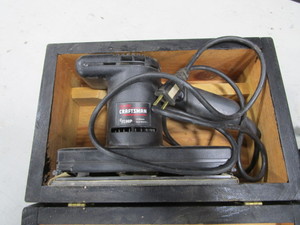 lot 21 image: Craftsman Planer & Sanders