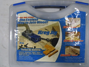 lot 37 image: Woodworking Drill Jigs, Dowels & Misc.