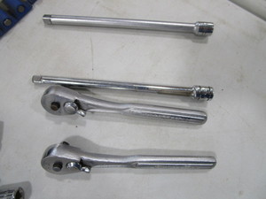 lot 116 image: 14 Drive Socket Set & Misc. Bits