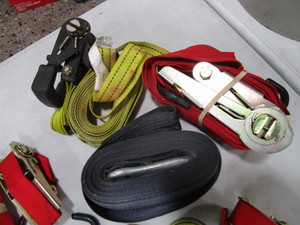 lot 162 image: Misc. Ratchet Straps