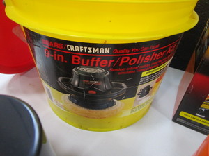 lot 190 image: Car Care Products & Buffer