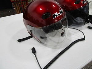 lot 224 image: (2) Helmets