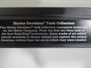 lot 236 image: Harley Davidson Tank Display