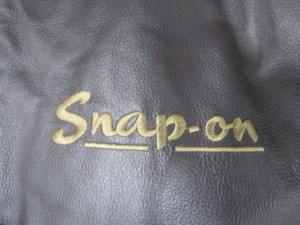 lot 251 image: Snap-On Leather Jacket size L