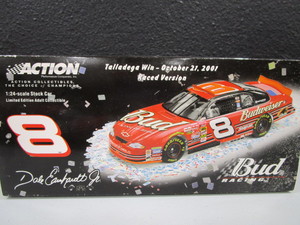 lot 263 image: Dale Jr Talladega Raced Version 124 Diecast