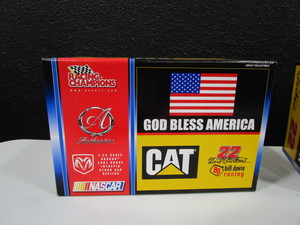 lot 266 image: (2) Ward Burton 124 Diecast wCases