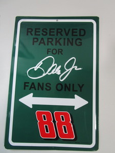 lot 286 image: Dale Jr Tin Signs