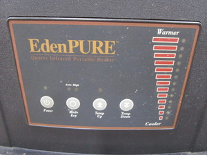 lot 308 image: Eden Pure Infrared Heater
