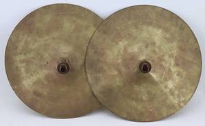 lot 79 image: Vintage 13-12 Cymbals