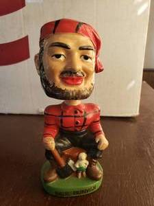 lot 56 image: Vintage Paul Bunyun Bobblehead Circa 1960