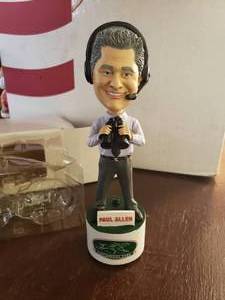 lot 58 image: Paul Allen Canterbury Park Talking Bobblehead