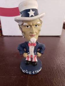 lot 63 image: Uncle Sam United We Stand Bobblehead
